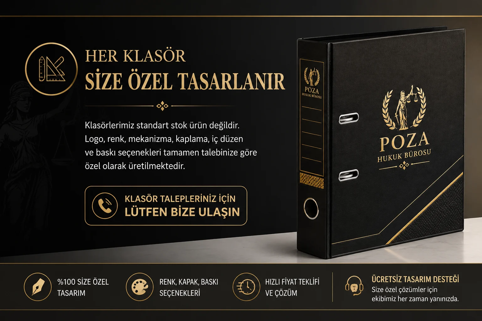 avukat klasörü bilgi banner poza