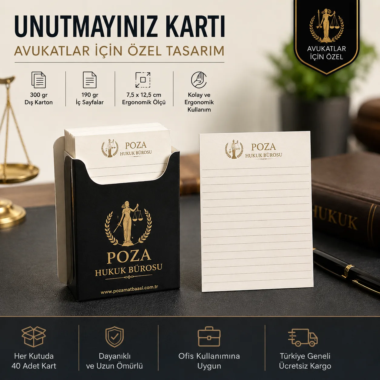 avukat unutmayınız kartı özellikleri banner poza