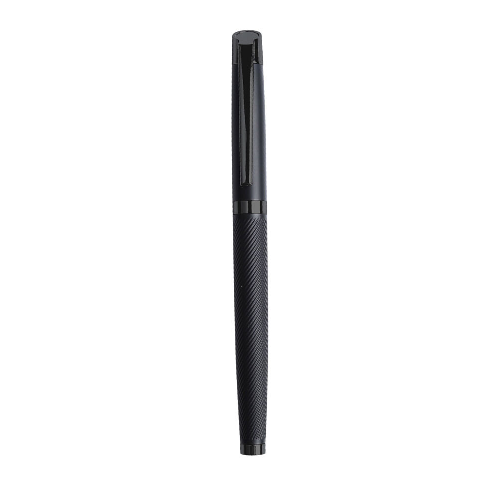 DÜZİÇİ SİYAH METAL ROLLER KALEM