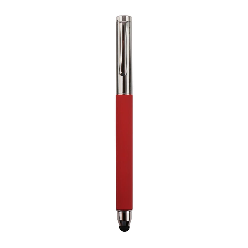 HAFİK KIRMIZI METAL ROLLER KALEM