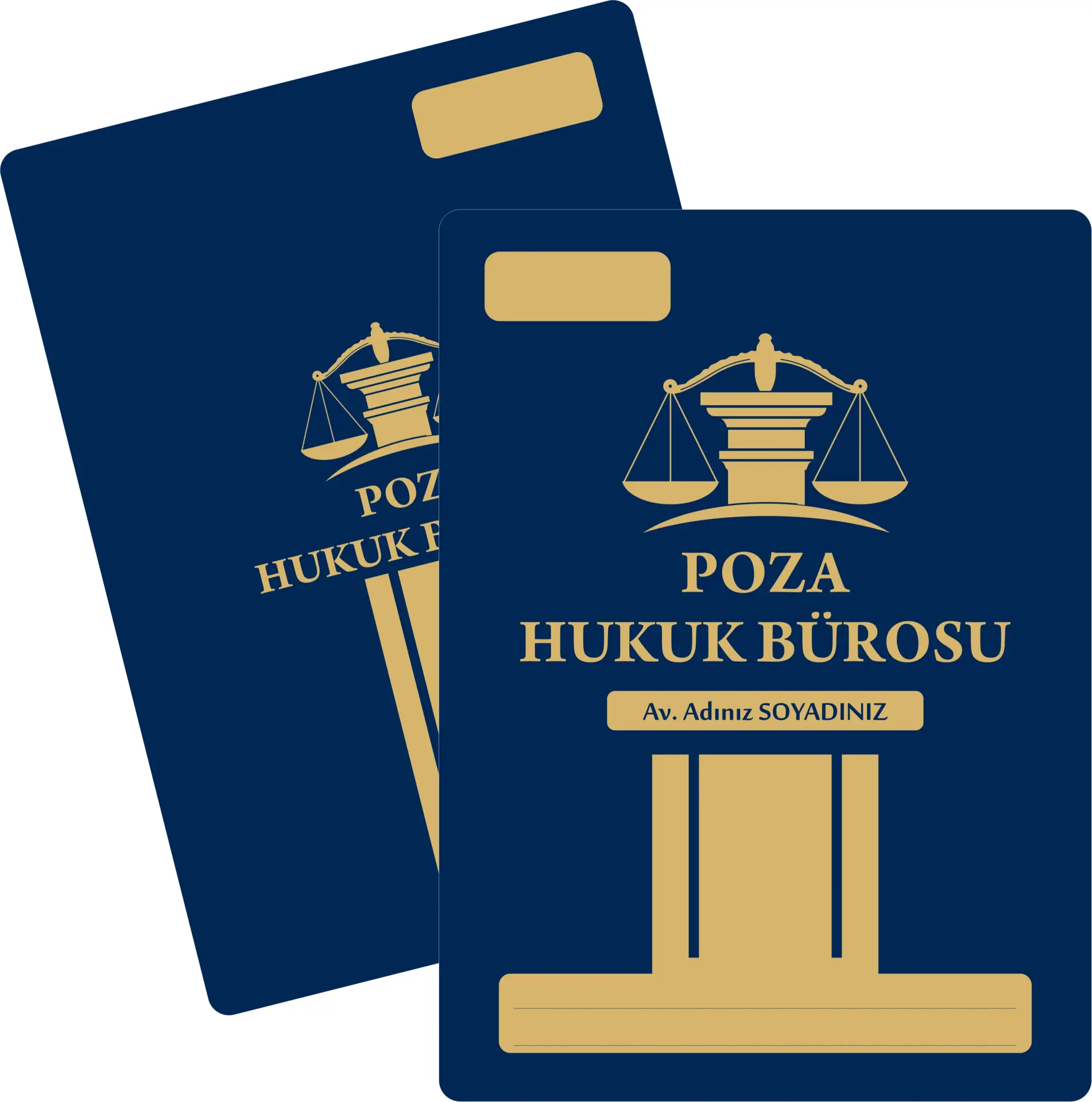 Avukat büro dosyası modellerinden 102 numaralı ürünün görseli. Poza Basım