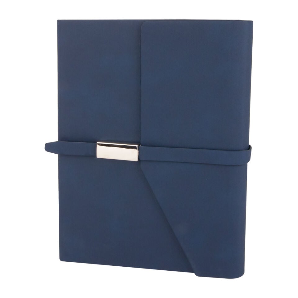 MOGAN LACİVERT TARİHSİZ DEFTER (15x21 CM)