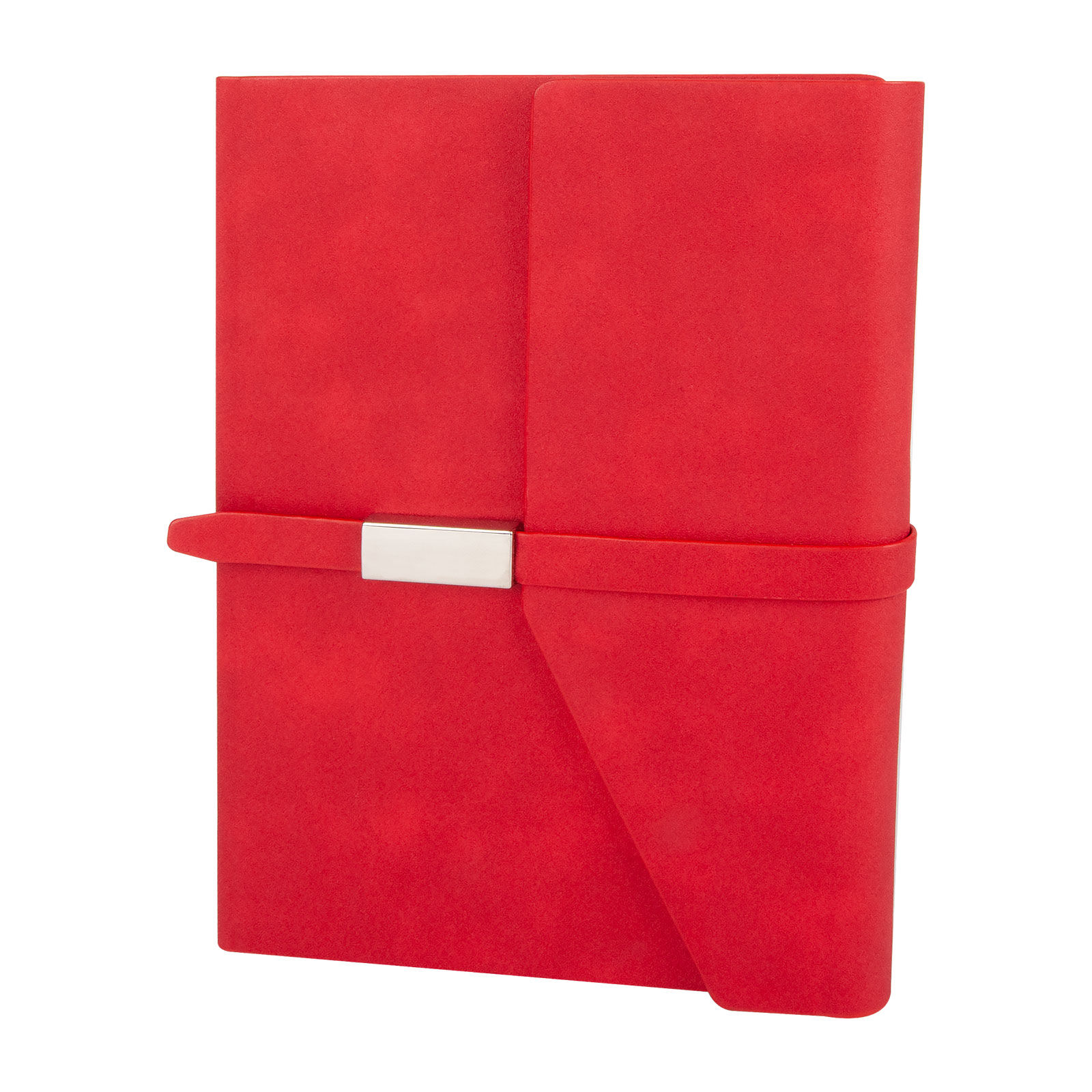 MOGAN KIRMIZI TARİHSİZ DEFTER (15x21 CM)