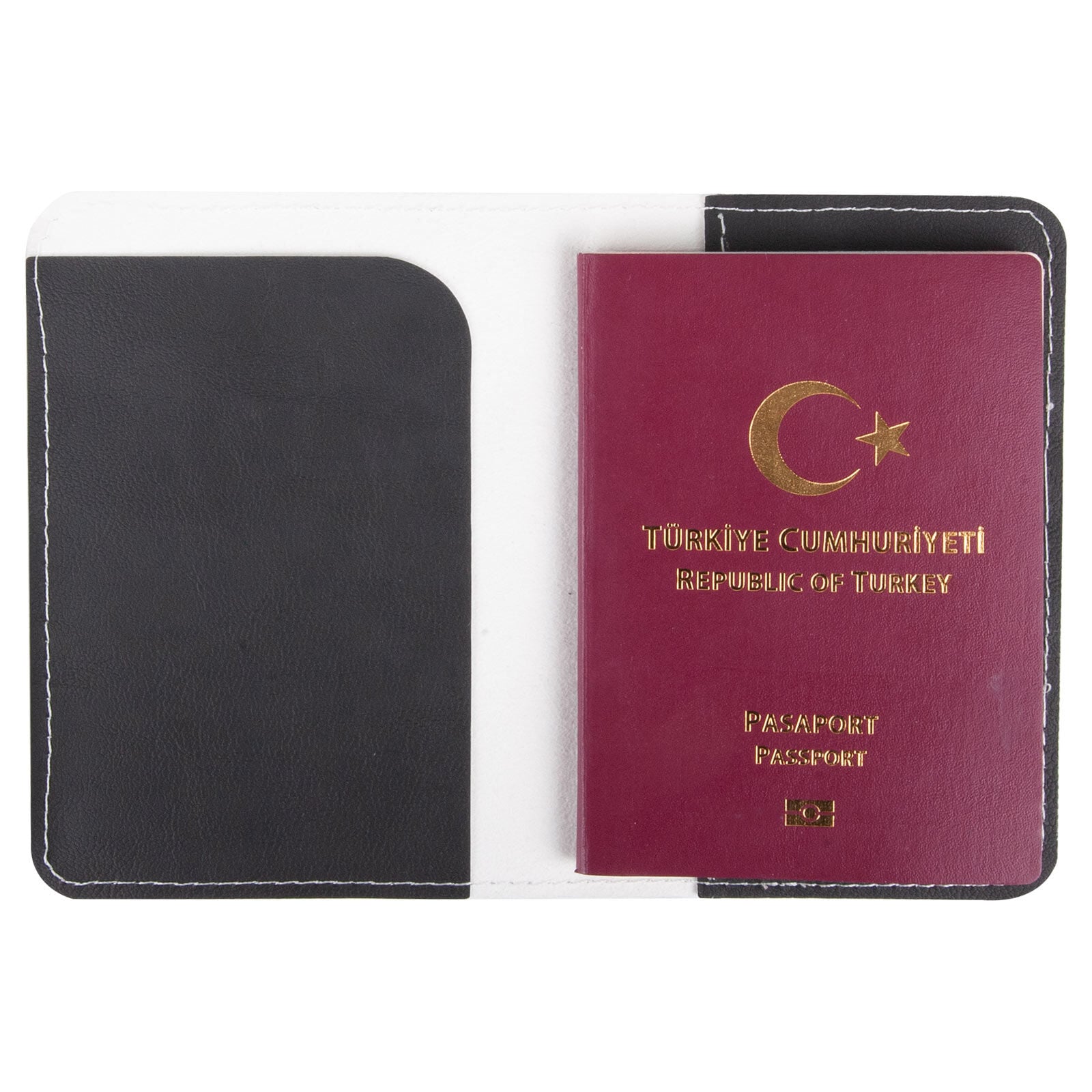 PASAPORTLUK BEYAZ DERİ