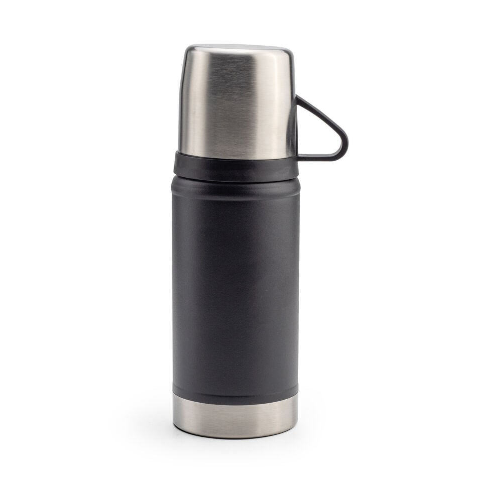 KARTEPE SİYAH 500 ML BARDAKLI TERMOS