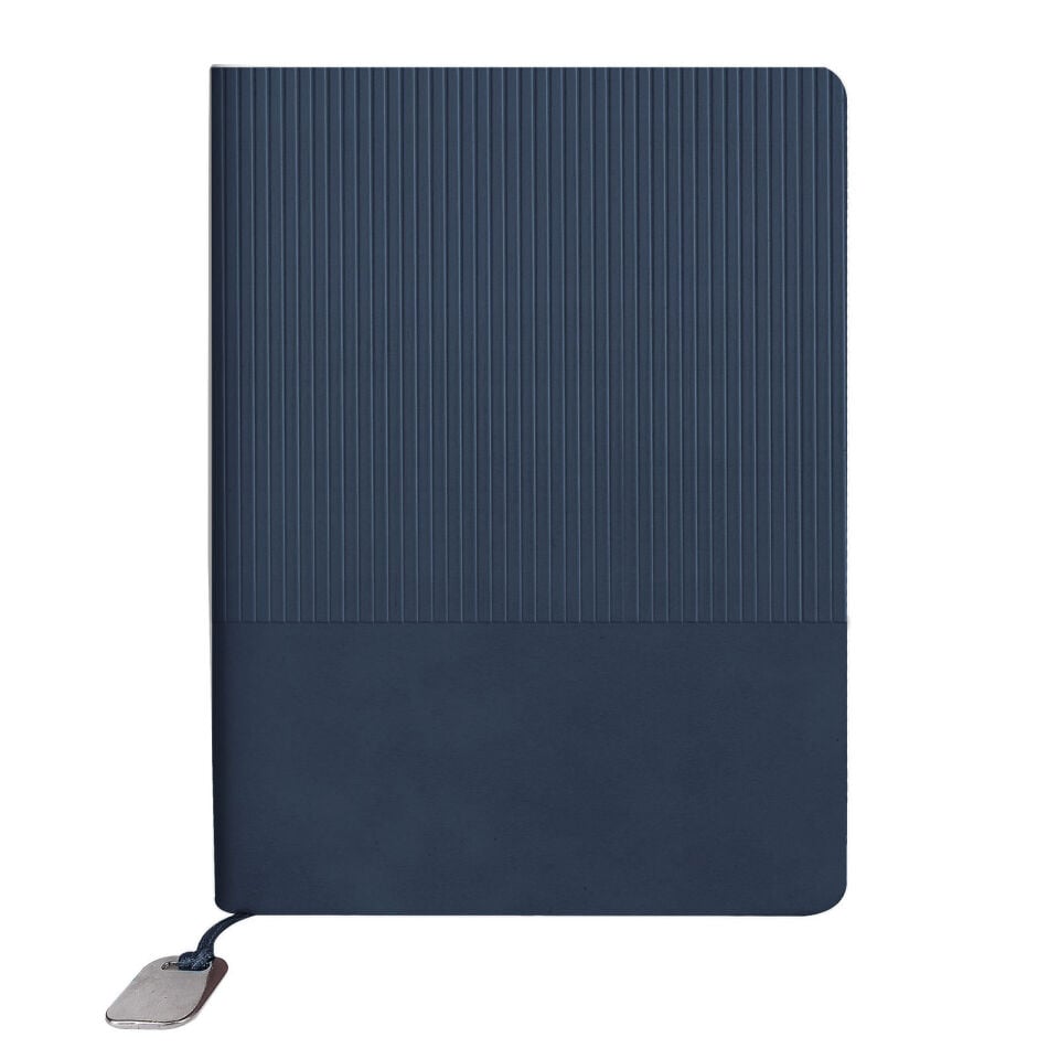 DİKMEN LACİVERT TARİHSİZ DEFTER (15X21 CM)