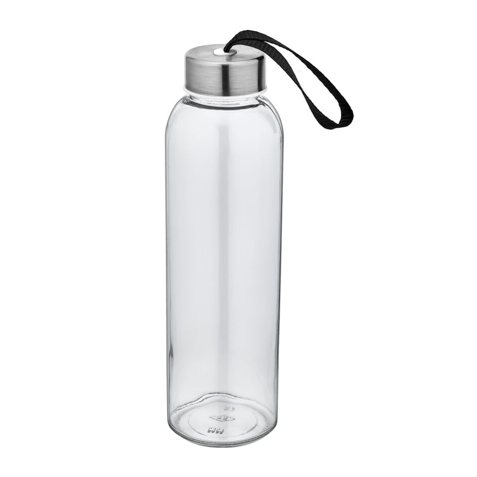 LADOGA SİYAH 550 ML CAM MATARA