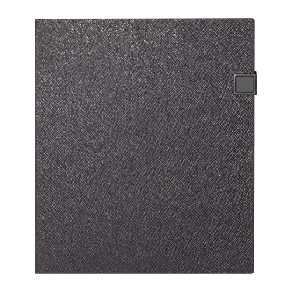 ESAT SİYAH TARİHSİZ DEFTER (19X25 CM)