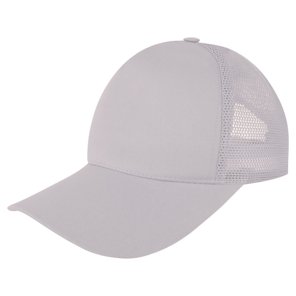 GELİNCİK BEYAZ FİLELİ COTTON ŞAPKA