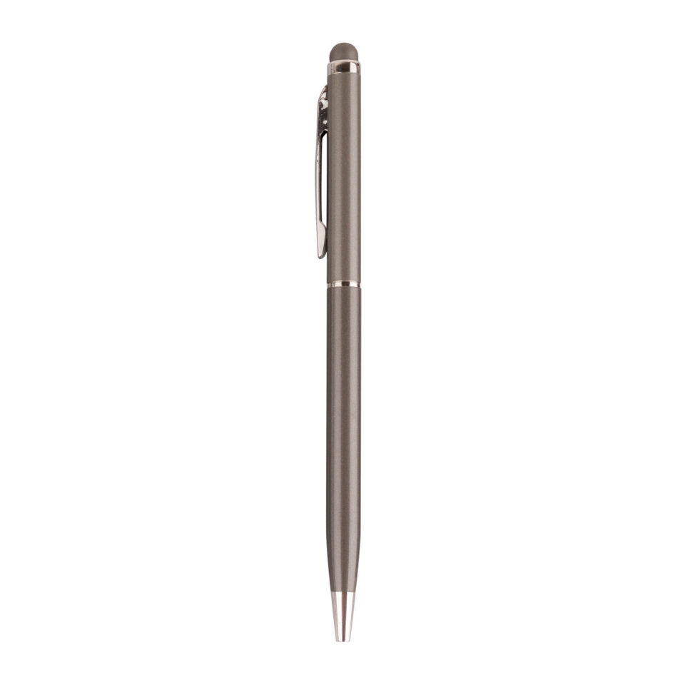 BAYRAKLI FÜME METAL TÜKENMEZ KALEM