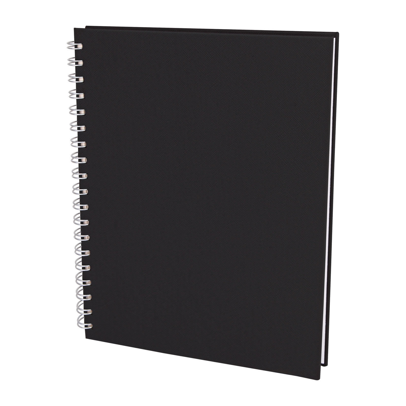 SEĞMENLER SİYAH KARELİ SPİRALLİ TARİHSİZ DEFTER (19X25 CM)