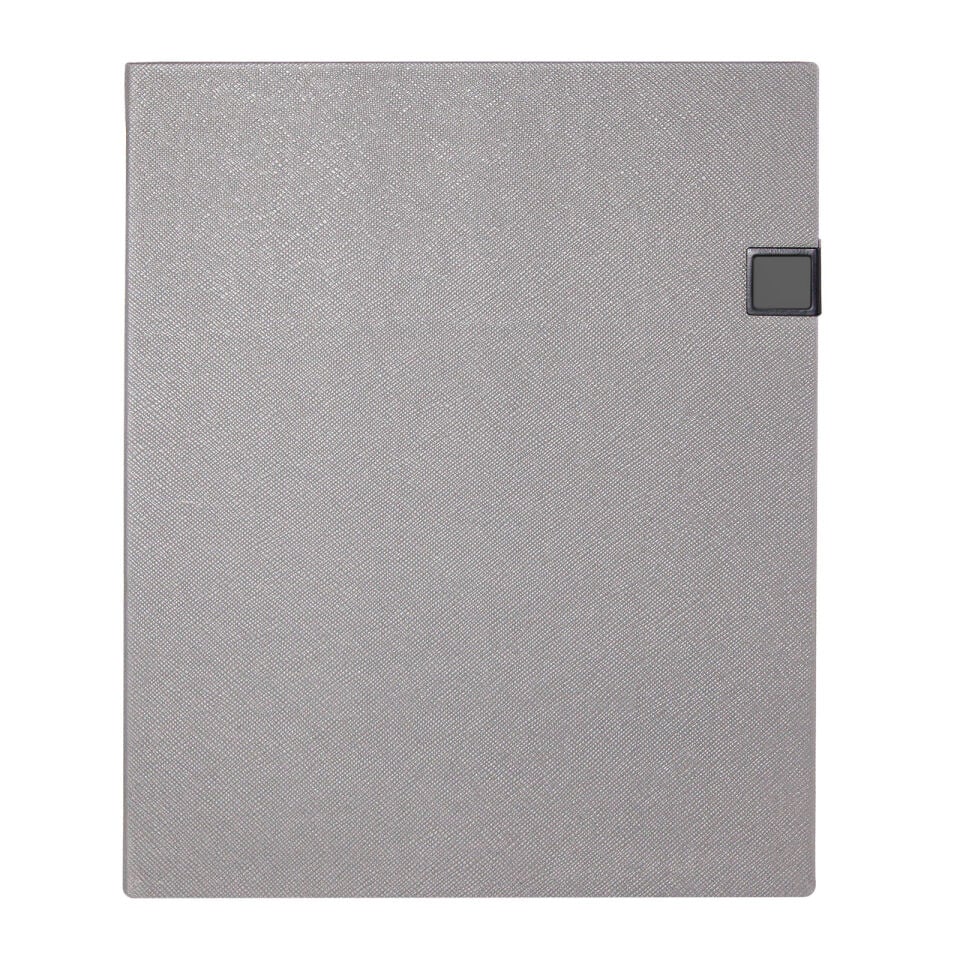 ESAT GRİ TARİHSİZ DEFTER (19X25 CM)