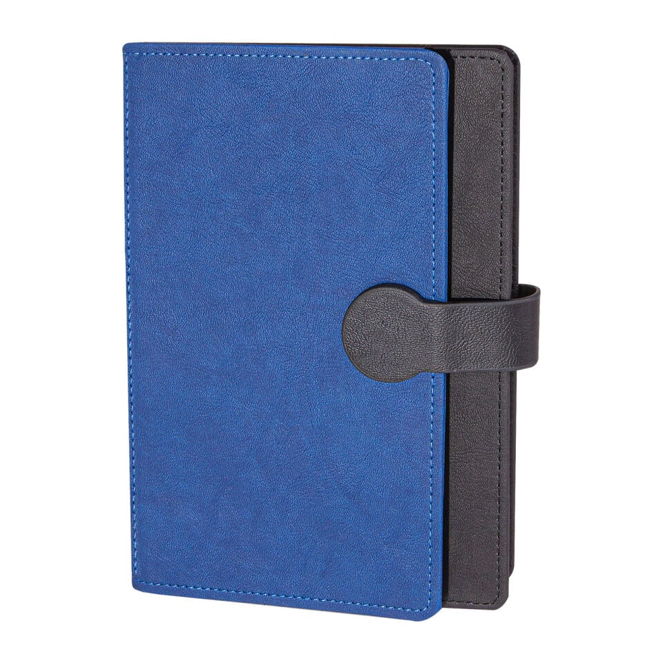 SARAY LACİVERT TARİHSİZ DEFTER (15X21 CM)