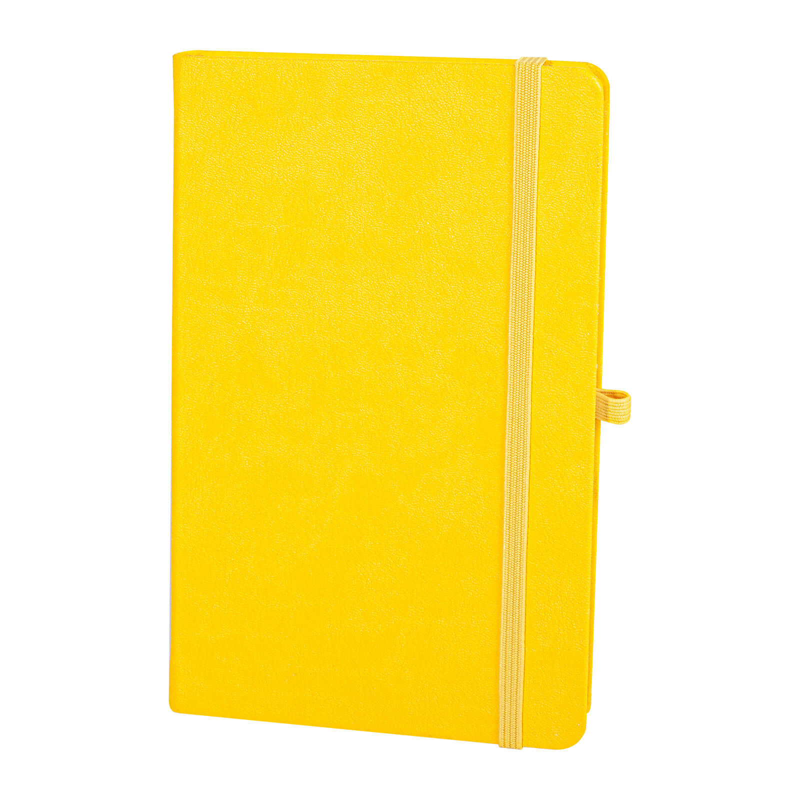POZA Lüks Sarı Deri Tarihsiz Ajanda Defter (13X21 CM)