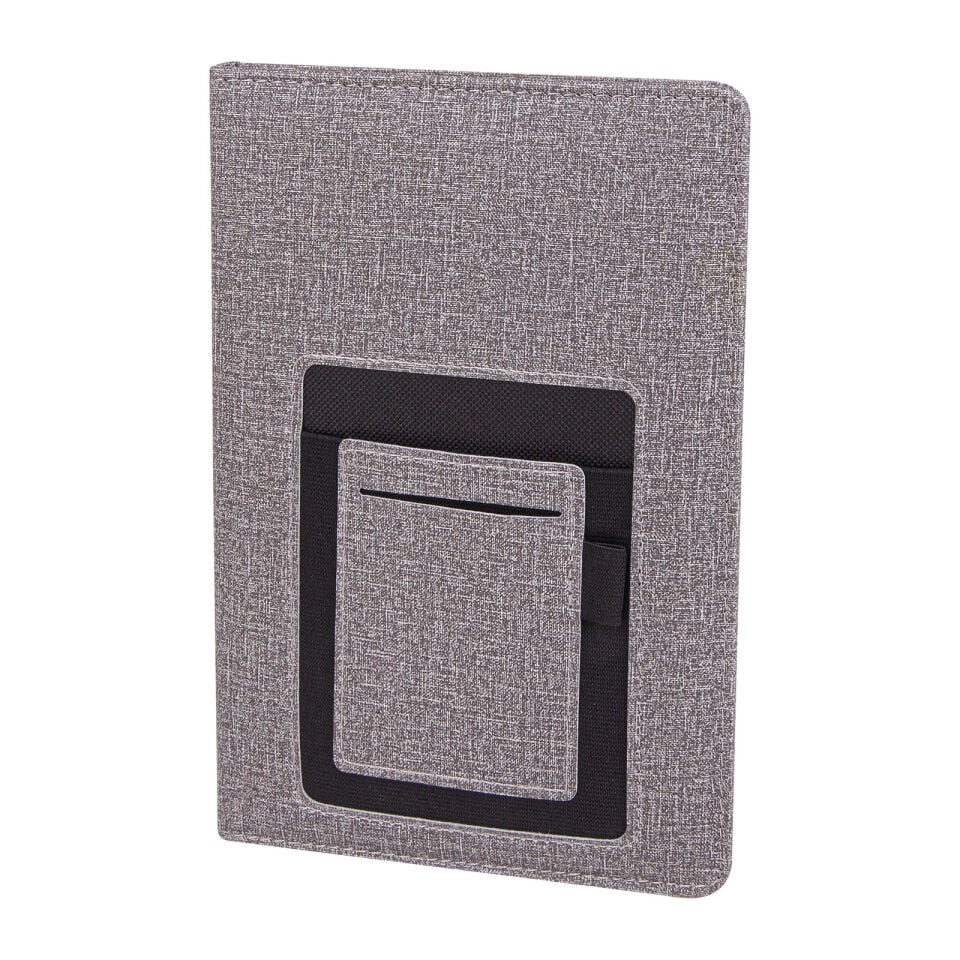 MEŞRUTİYET GRİ TARİHSİZ DEFTER (15X21 CM)