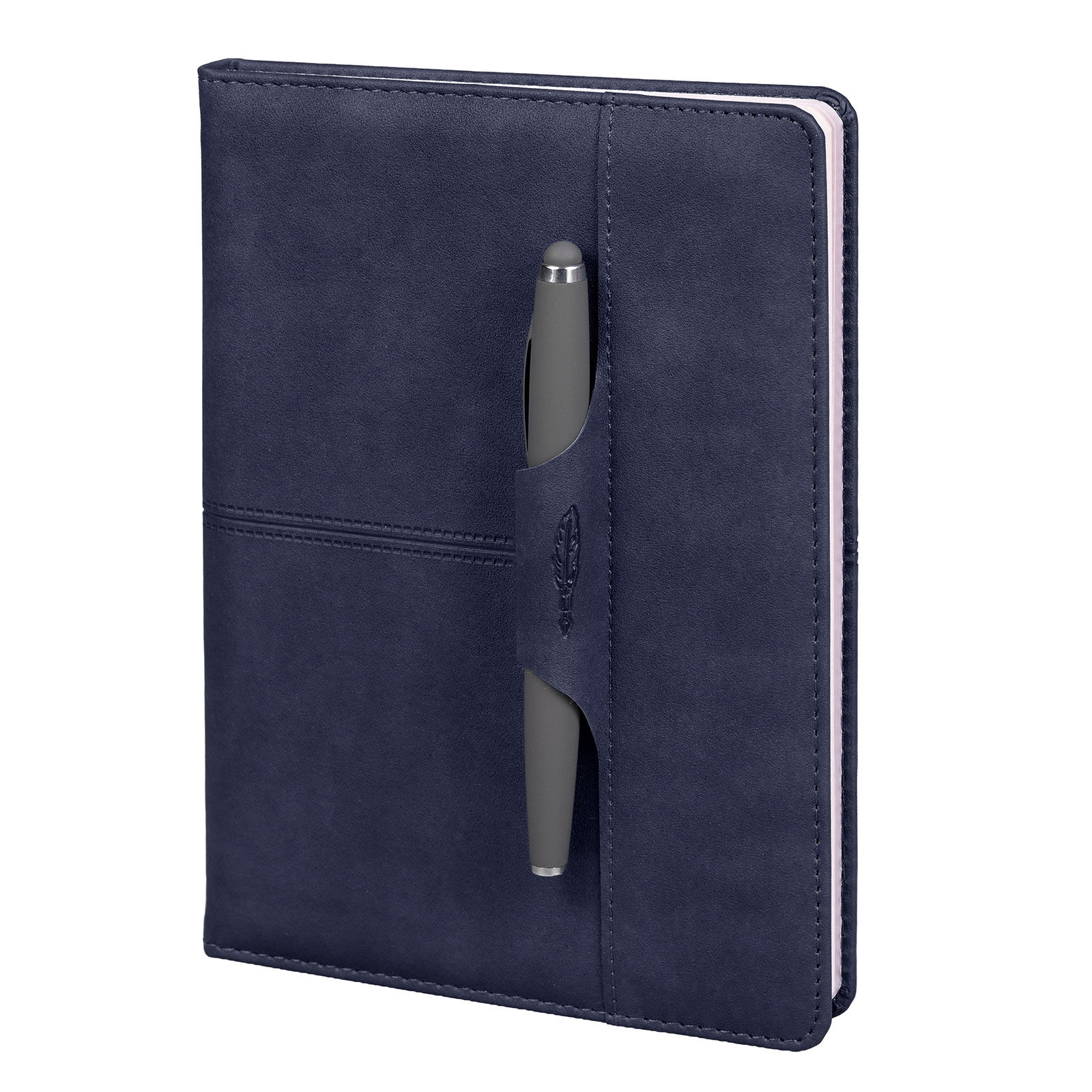 ATAKULE LACİVERT TARİHSİZ DEFTER (15X21 CM)
