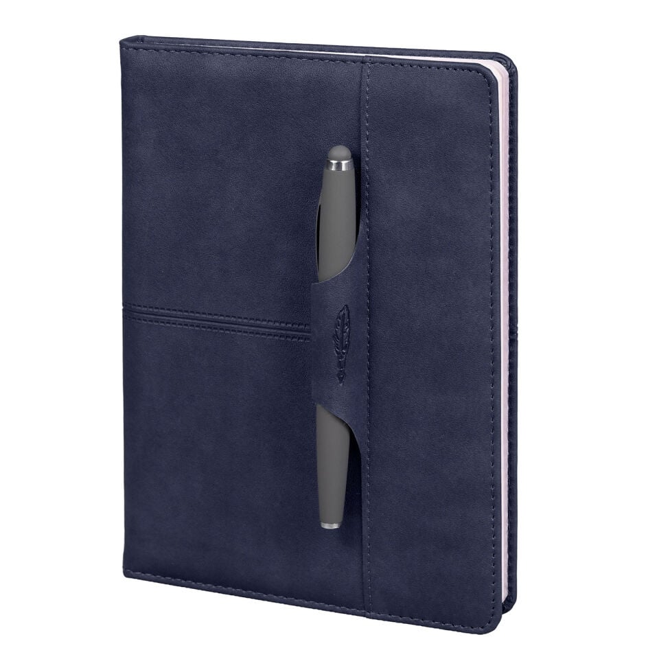 ATAKULE LACİVERT TARİHSİZ DEFTER (15X21 CM)