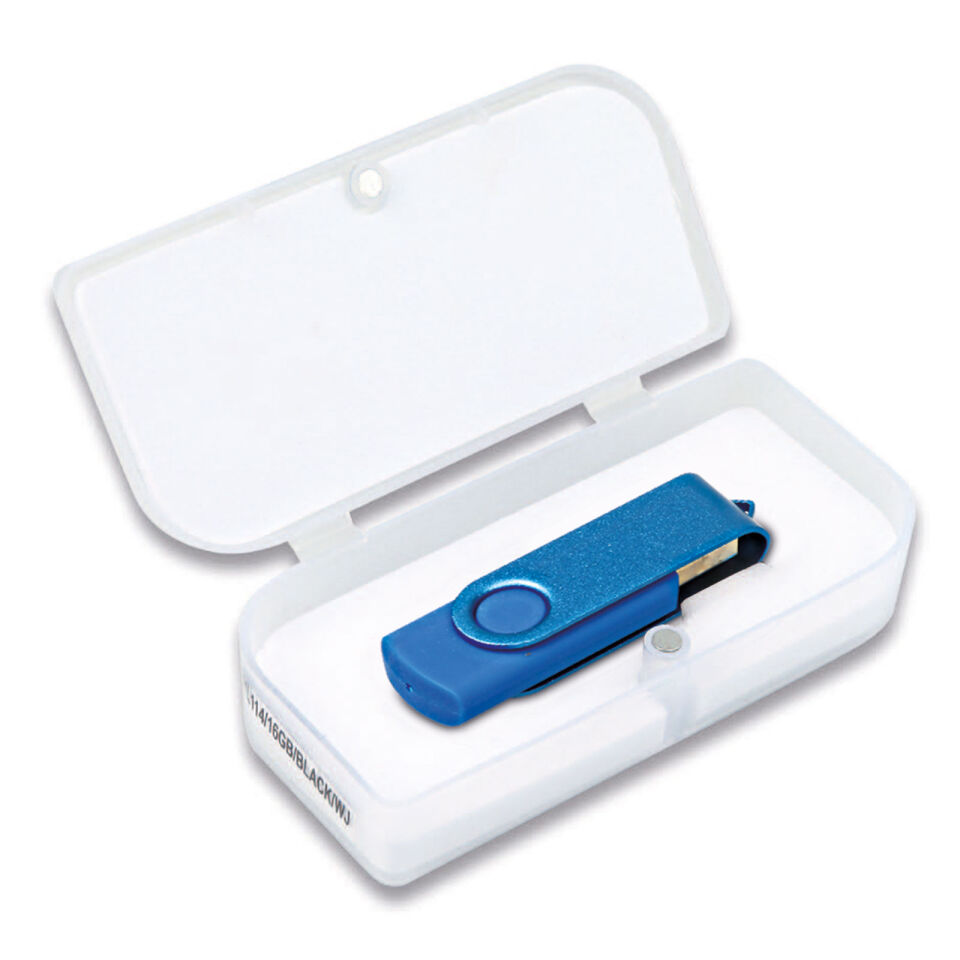 EŞREFOĞULLARI LACİVERT DÖNER KAPAKLI USB BELLEK (32 GB)