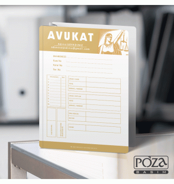 Avukat Büro Dosyası P622